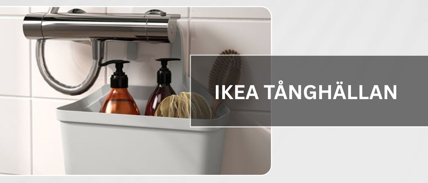 سبد نظم دهنده حمام ایکیا مدل IKEA TANGHALLAN